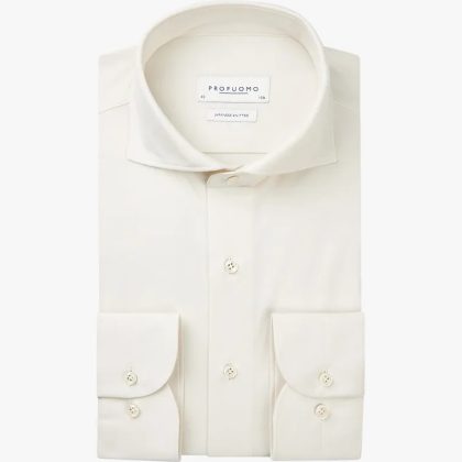 PROFUOMO SHIRT X-CUTAWAY SC SF OFF WHITE PPWH10002A OFF WHITE