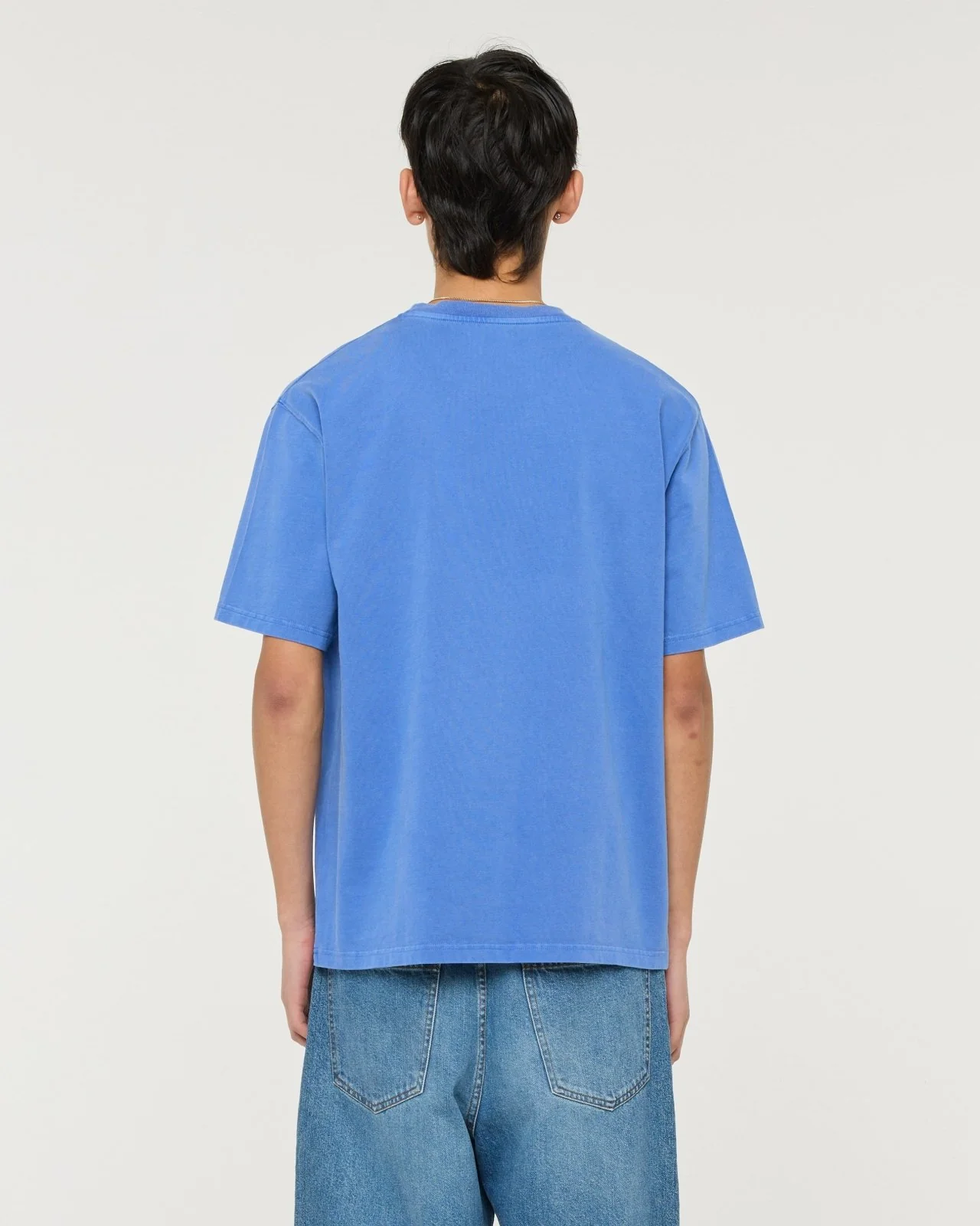CASTART STONEWASH T-SHIRT BLUE - Afbeelding 2