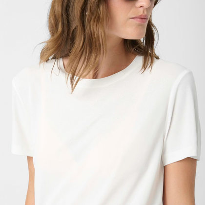 SOAKED SLColumbine V-neck - BROKEN WHITE