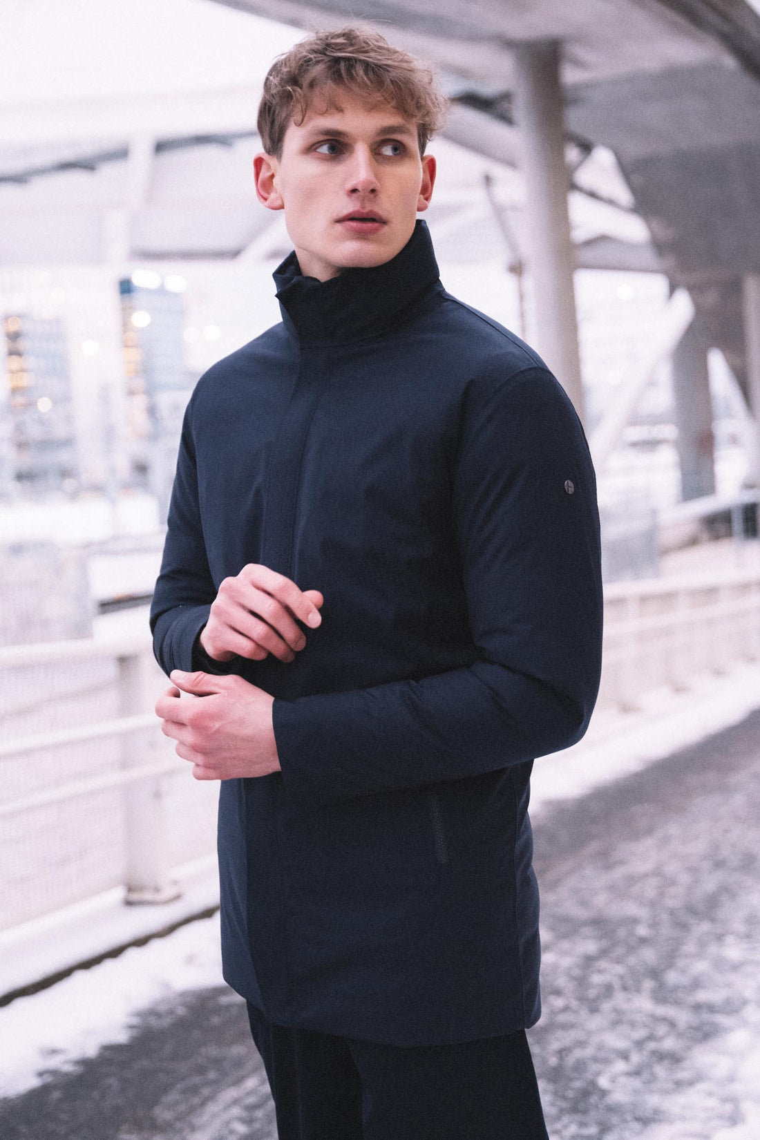 SCANDINAVIAN AXIS 1069 Navy - Afbeelding 3