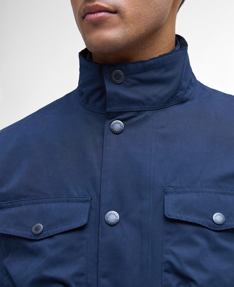 BARBOUR WINTER OGSTON NAVY - Afbeelding 4