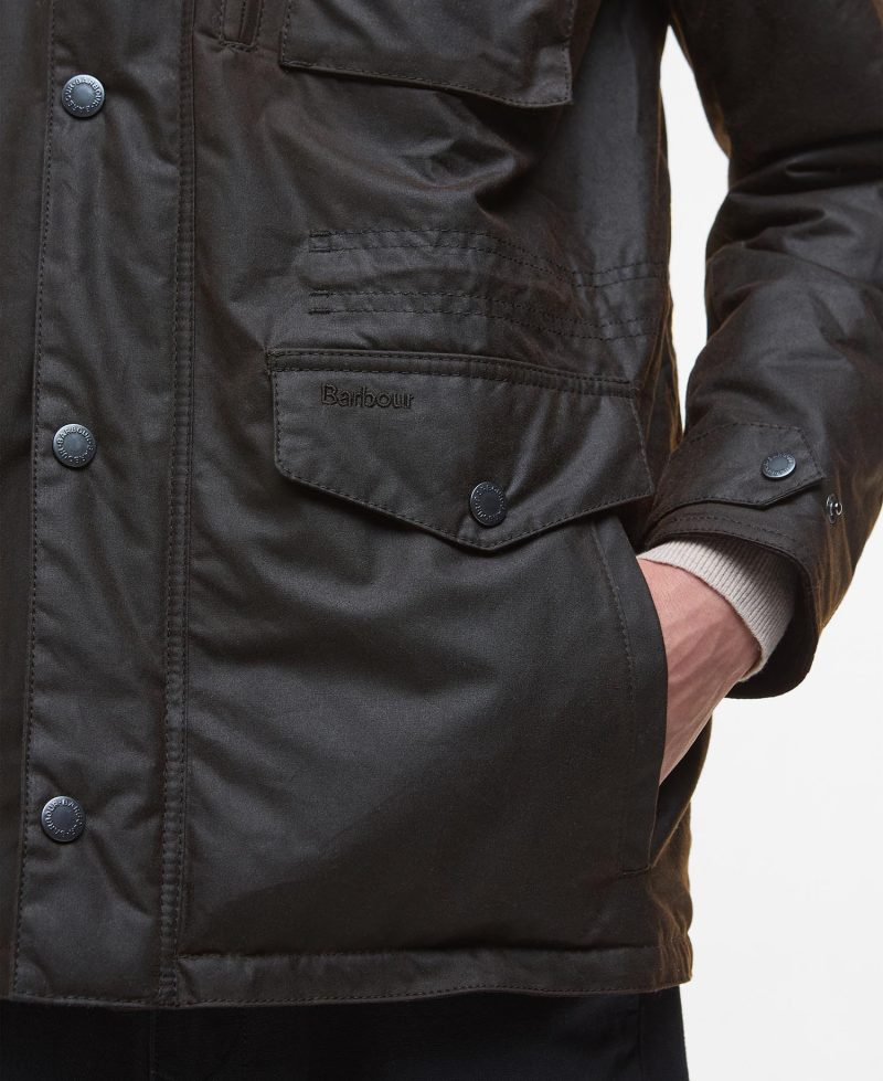 BARBOUR WINTER SAPPER WAX JACKET BROWN - Afbeelding 5