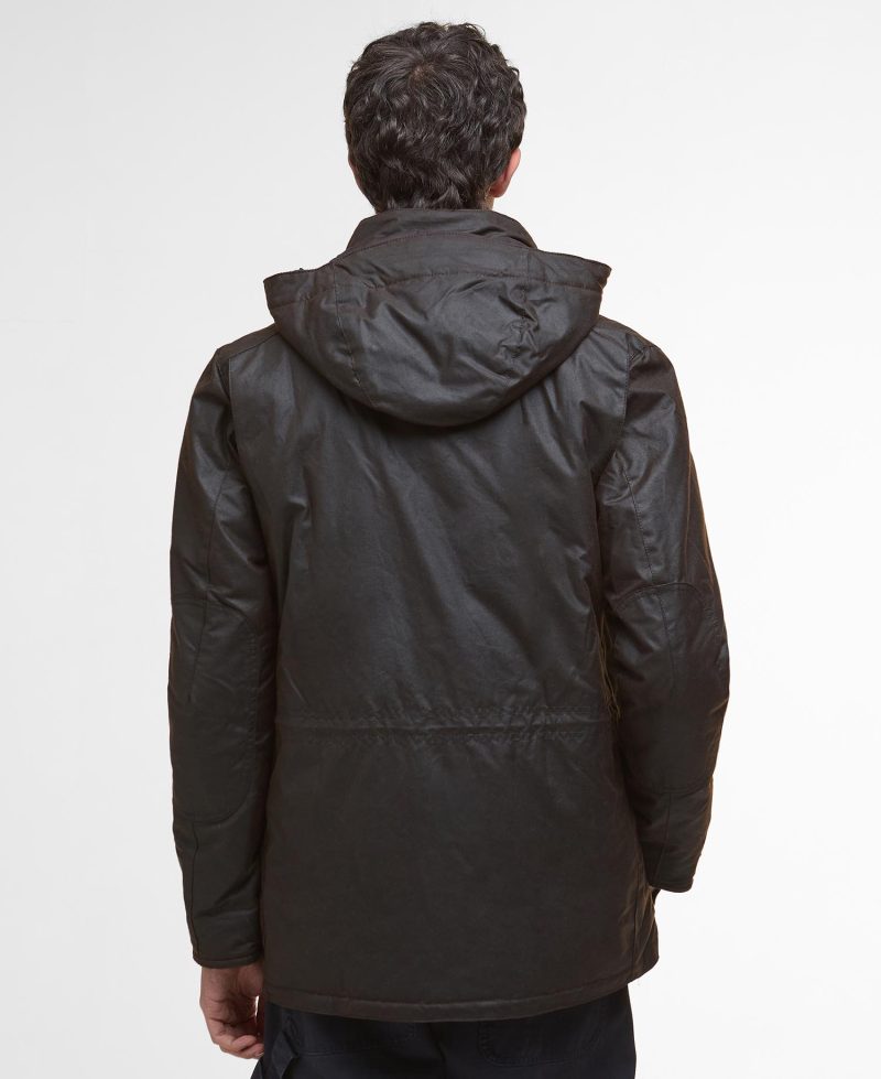 BARBOUR WINTER SAPPER WAX JACKET BROWN - Afbeelding 2