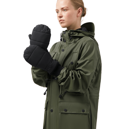MAIUM Convertible mittens wanten Black