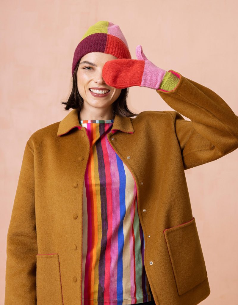 OILILY CALEDON WOVEN JACKET TAPENADE - Afbeelding 2