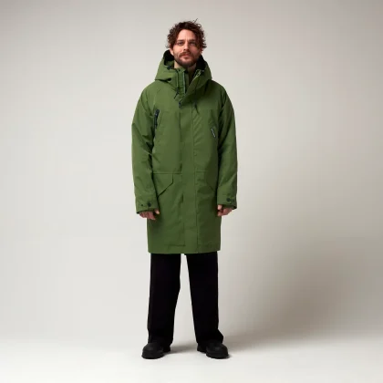 GOFRANCK COLD WINTER COAT BRONZE GREEN