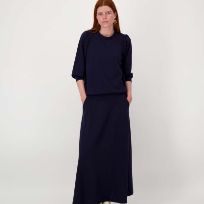 ZUSS LANGE ROK VAN JOGSTOF NAVY