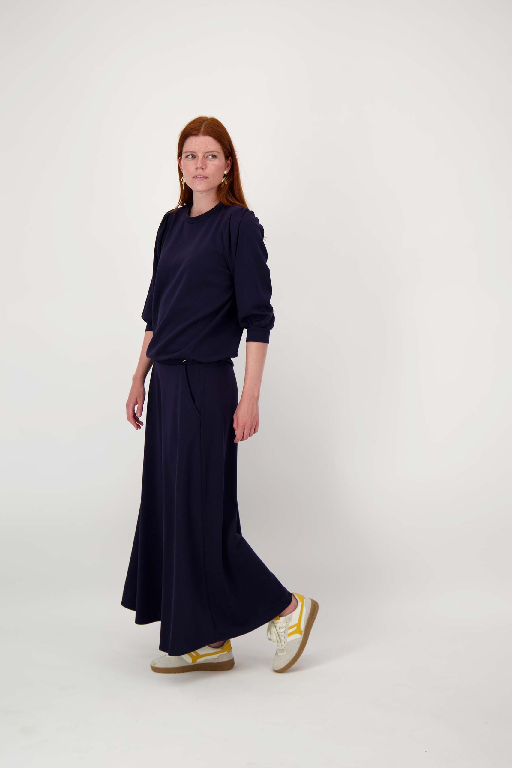 ZUSS LANGE ROK VAN JOGSTOF NAVY - Afbeelding 2