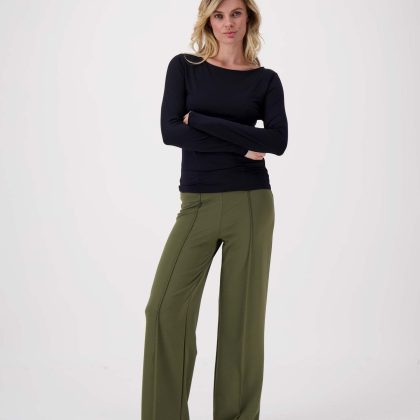 Zusss Broek Met Naad Moss Green