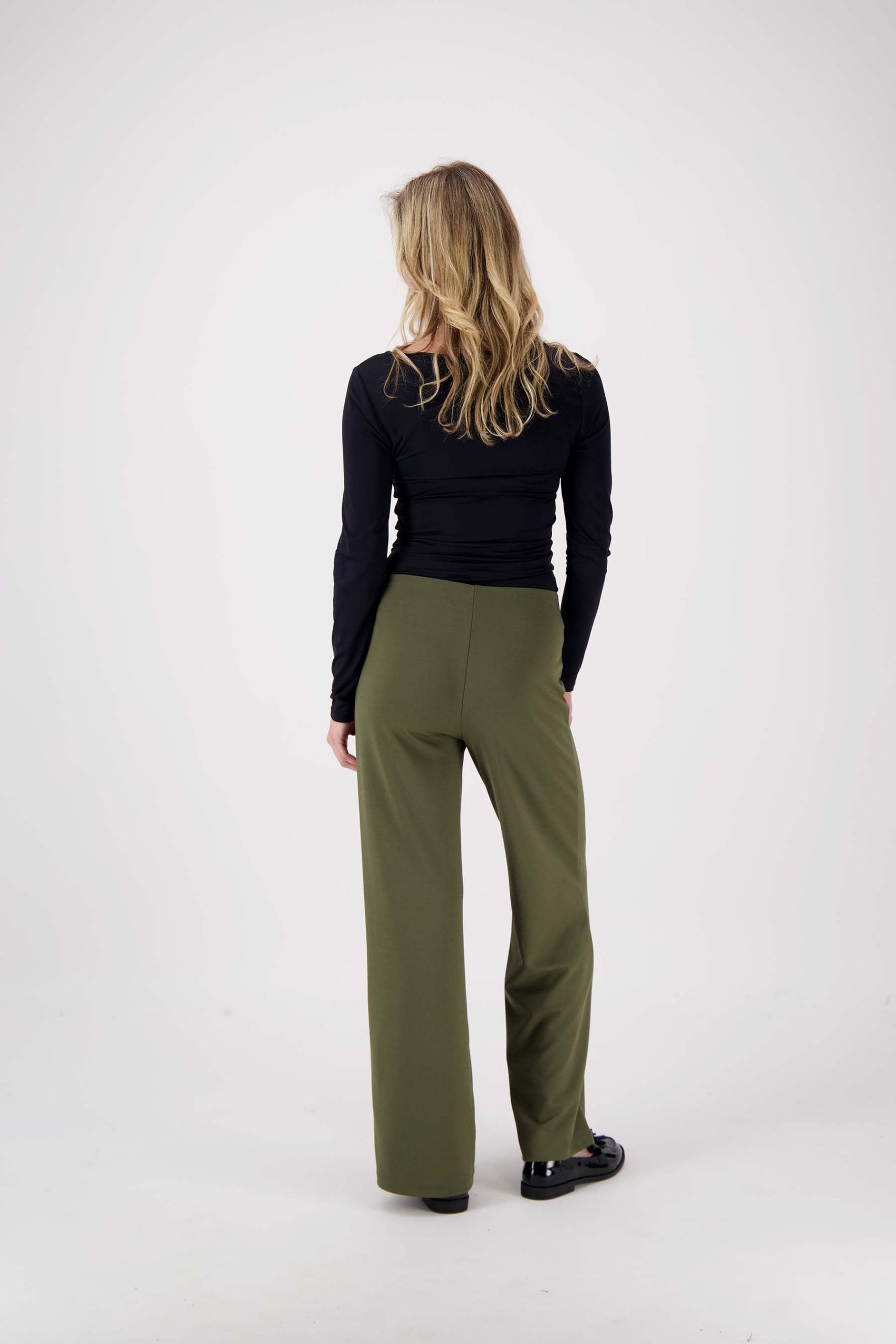 Zusss Broek Met Naad Moss Green - Afbeelding 2
