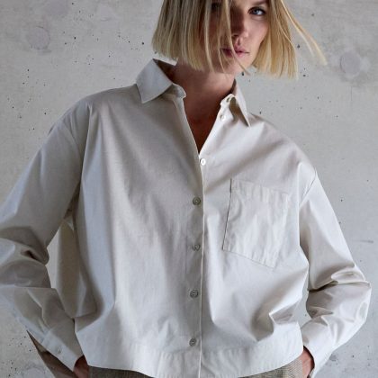 FEMMES DU SUD AMEDEE KATOEN SHIRT SAND