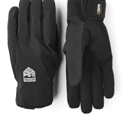 Hestra CZone Bike Mistral 5 Finger Black