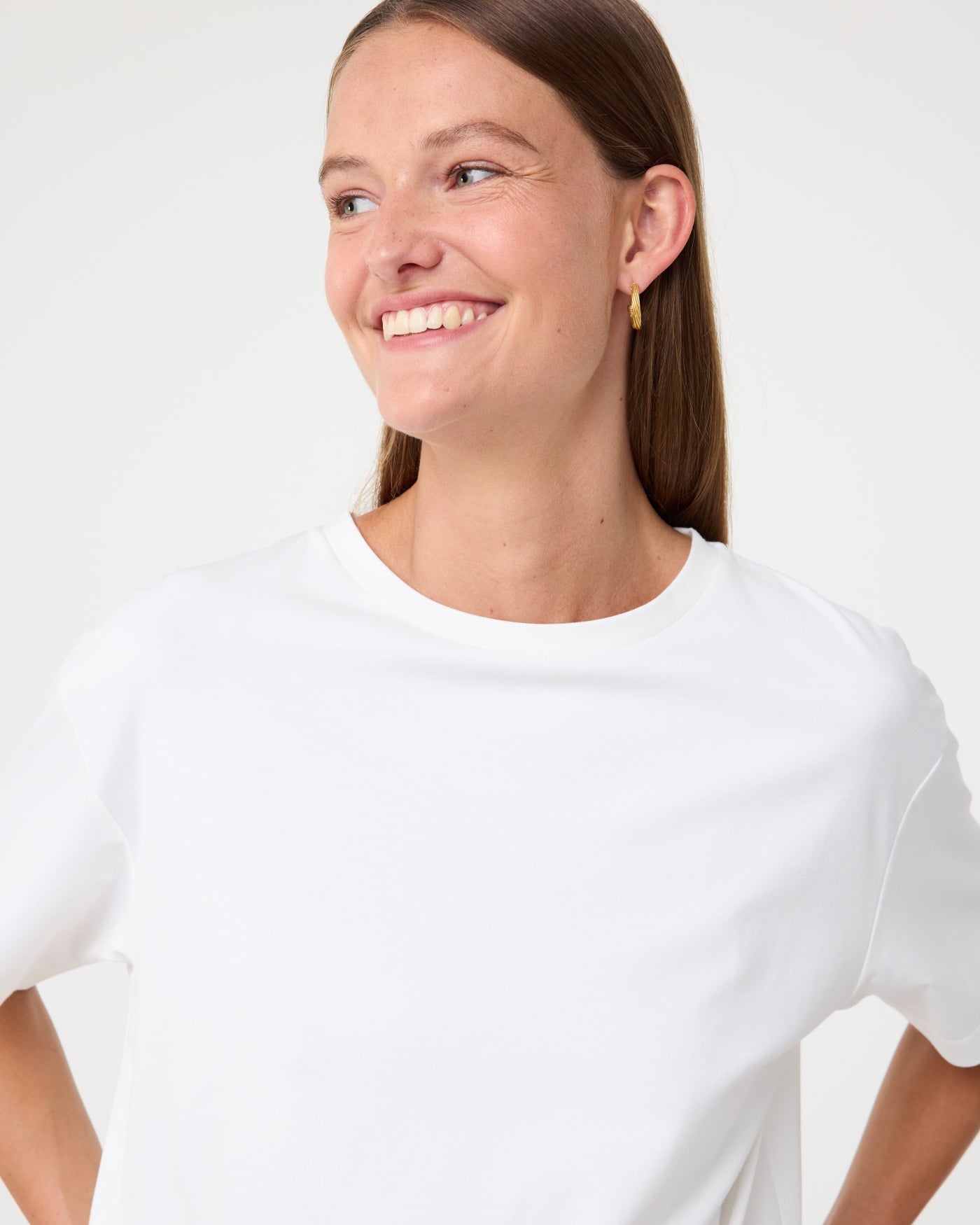 KNIT-TED Hazel Tee OFF WHITE - Afbeelding 2