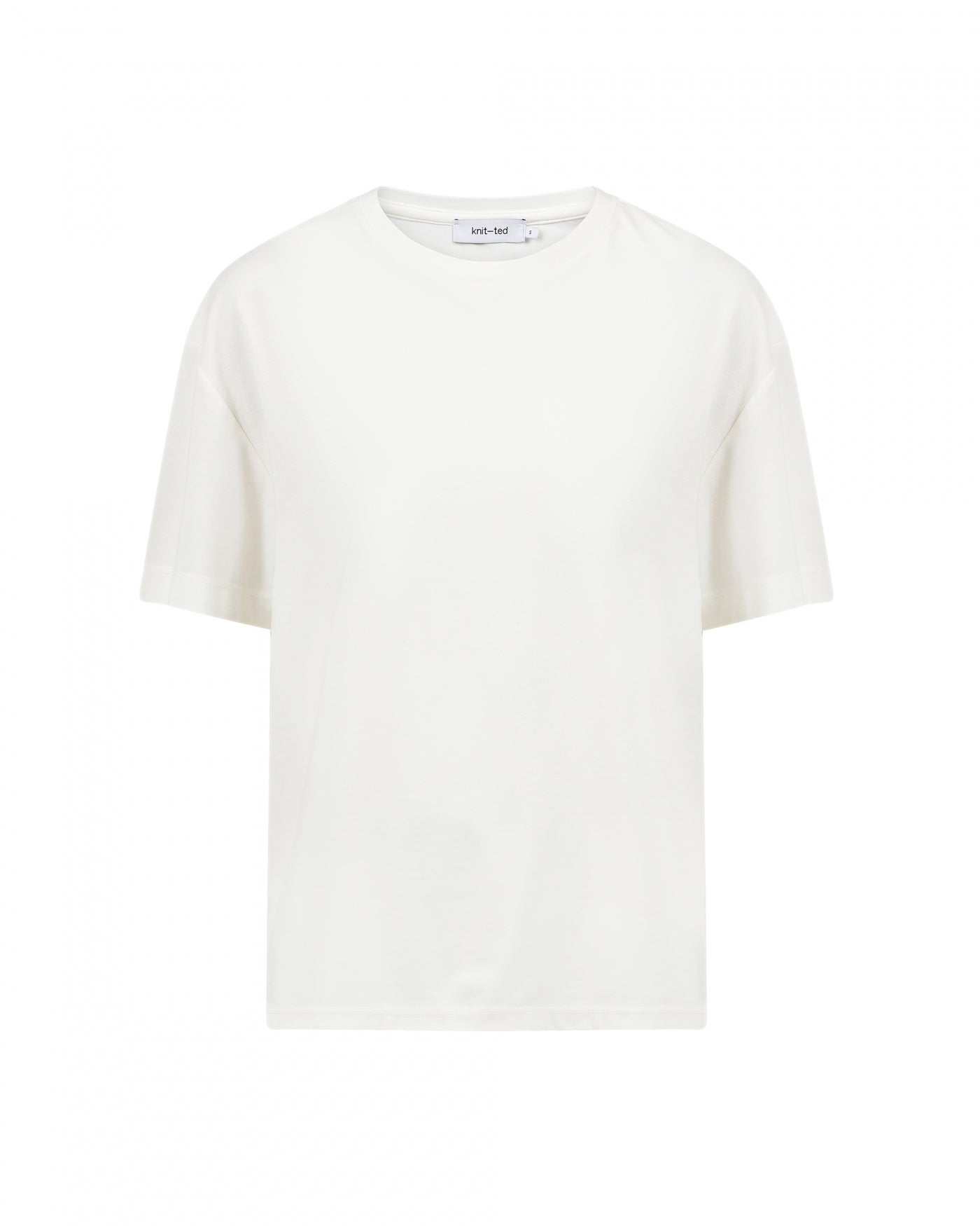 KNIT-TED Hazel Tee OFF WHITE - Afbeelding 4