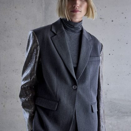 FEMMES DU SUD BLAZER CHER SEQUINS