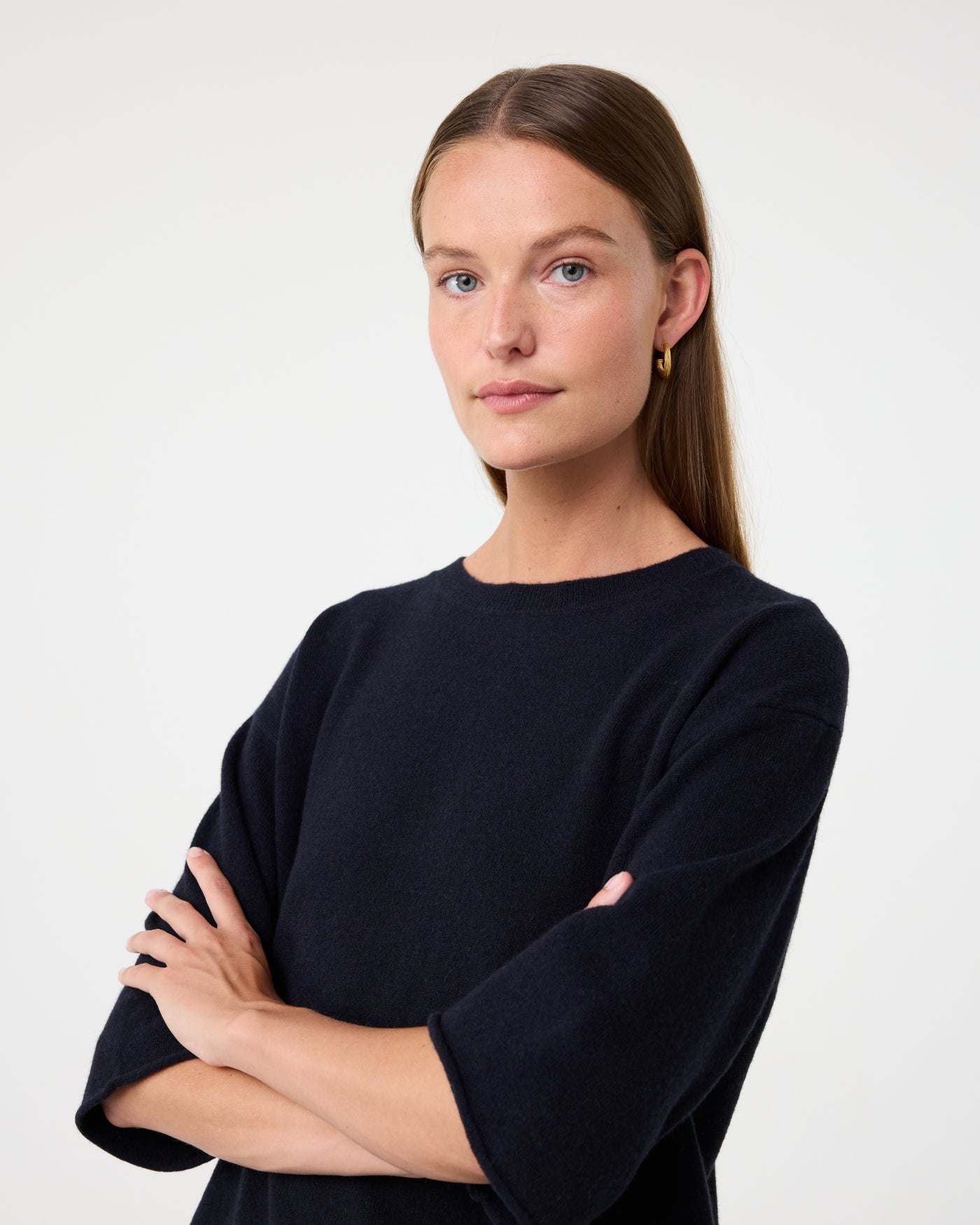 KNIT-TED Mer Tee NIGHT BLUE - Afbeelding 4