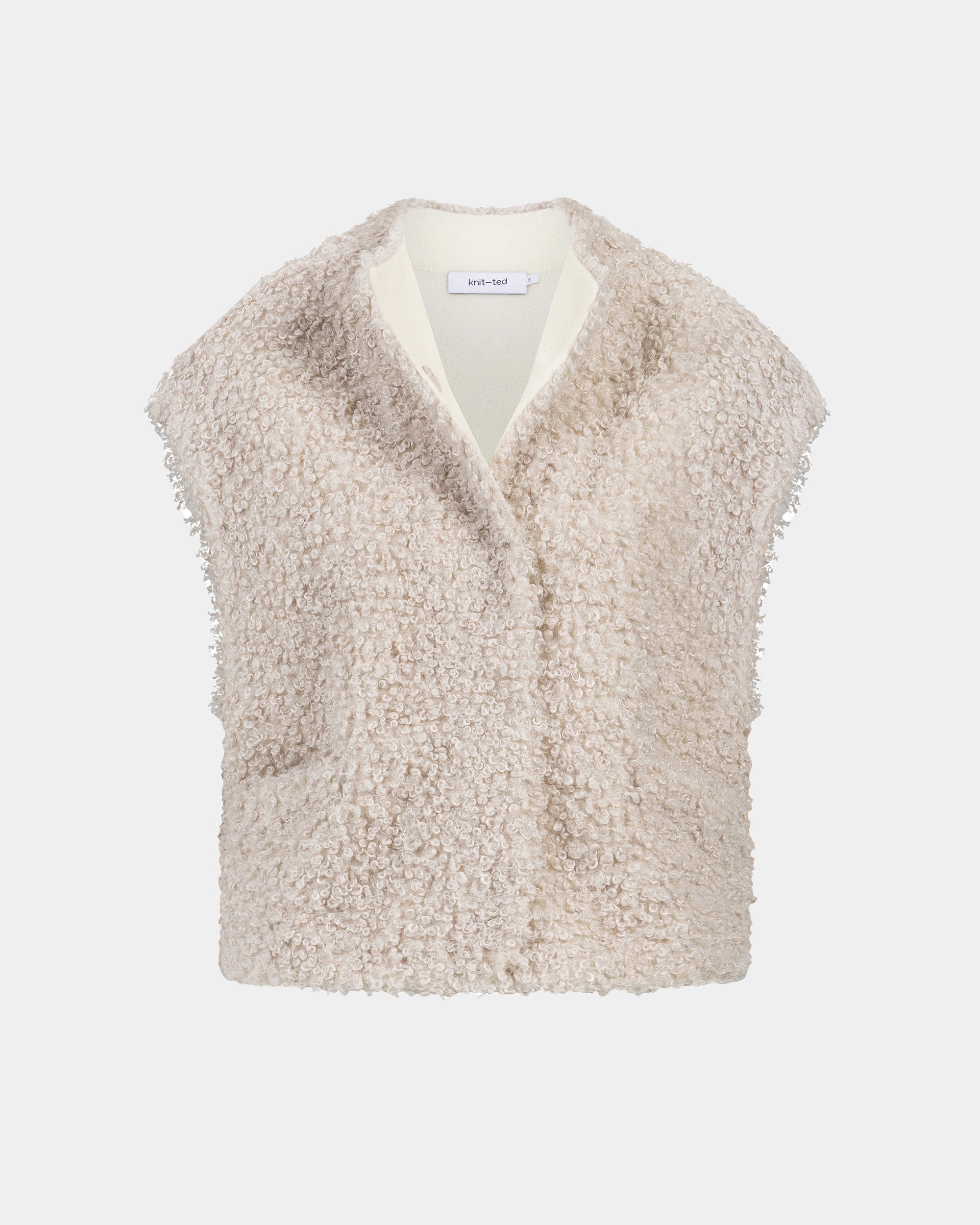 KNIT-TED Joshie Jacket CREME - Afbeelding 5