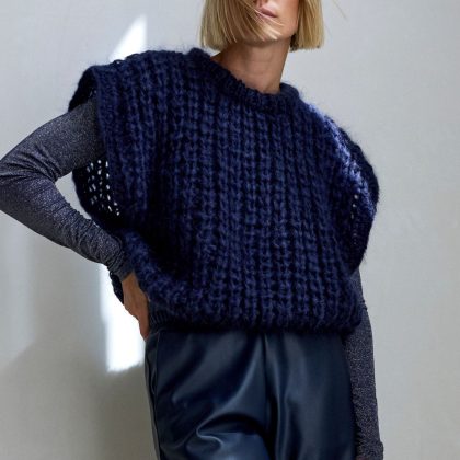 FEMMES DU SUD PASCAL PULLOVER BLUE