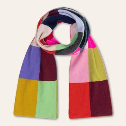 Oilily Aletta Knitted Scarf Cabernet