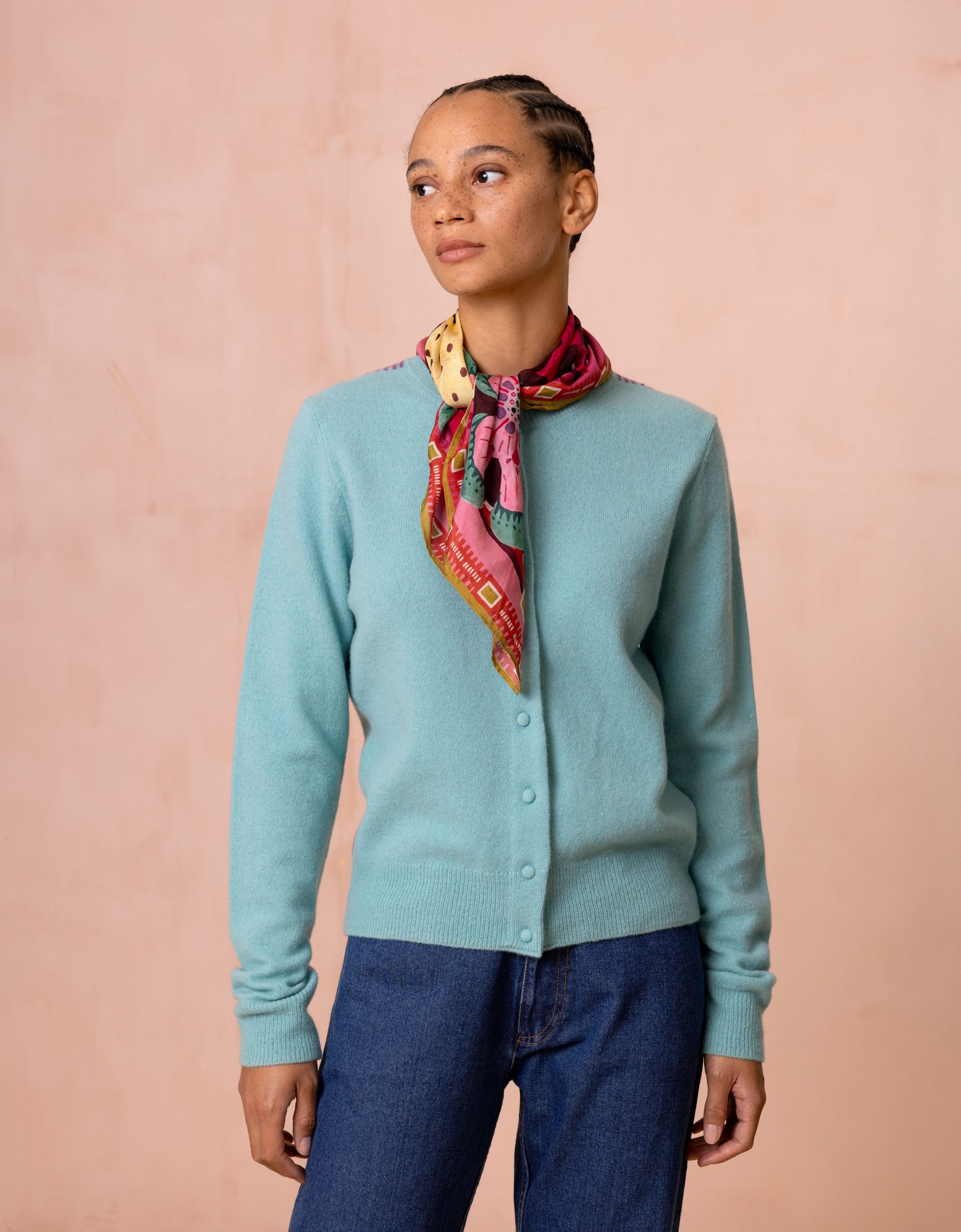 Oilily Vira Cardigan Creme de Menthe - Afbeelding 2