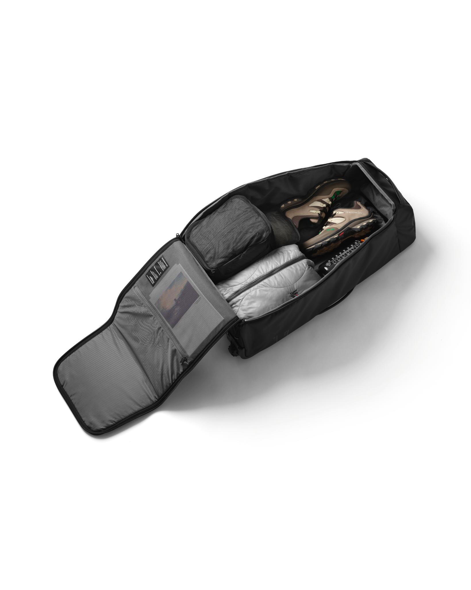 D_b HUGGER ROLLER BAG 60L BLACKOUT - Afbeelding 4