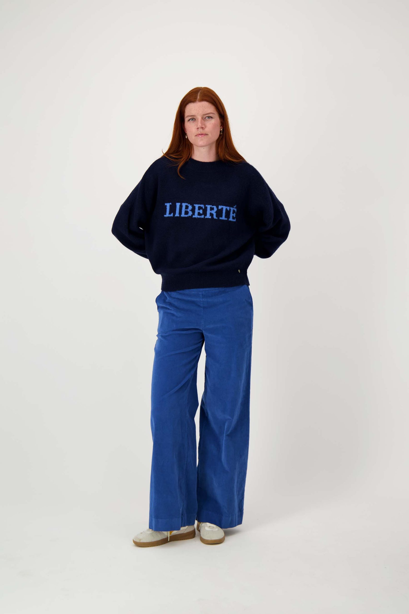 ZUSS CREW NECK Liberte NAVY - Afbeelding 2