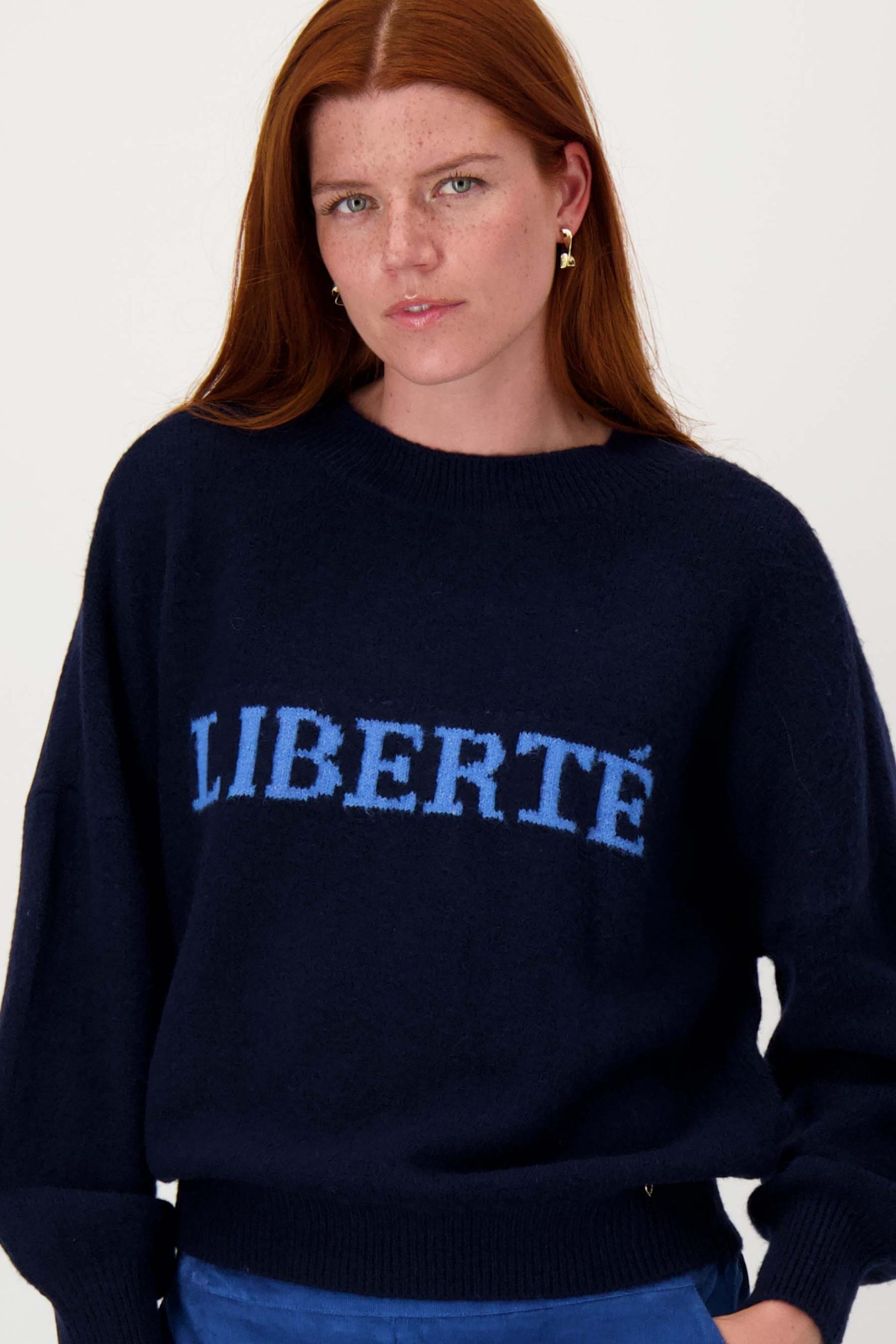 ZUSS CREW NECK Liberte NAVY