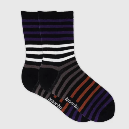 ARMOR-LUX Striped socks – cotton