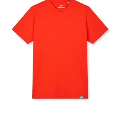 MADS NORGAARD JERSEY THOR T-SHIRT FIERY RED