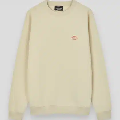 MADS NORGAARD STANDARD CREW LOGO SWEATER