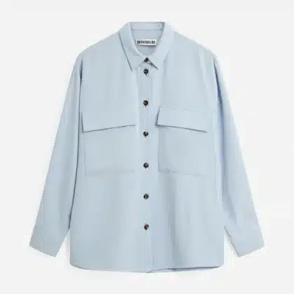 MINIMUM Astrids Shirt Cashmere Blue