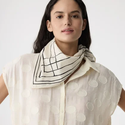 Knit-ted Scarlet Scarf IVORY