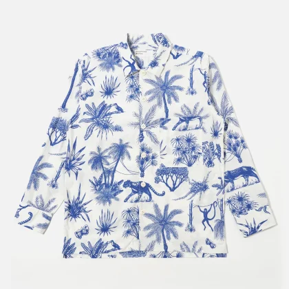 Universal Works Fatigue Shirt Jungle Toile Poplin