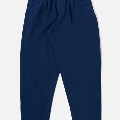 Universal Works Pleated Track Pant Kimstop Indigo