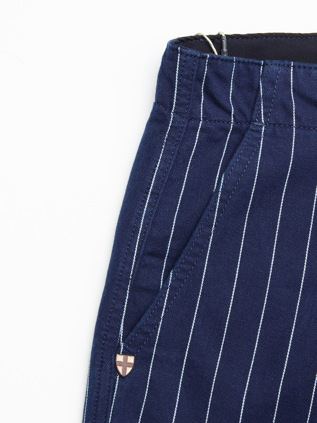 Blue de Genes Palco Toll Pants Navy stripe - Afbeelding 3