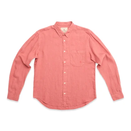 Blue de Genes Enric Hope L/S Shirt Coral