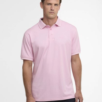 BARBOUR HEYDON PERFOMANCE POLO Pink