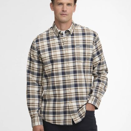 BARBOUR Hunwick Regular Shirt NAVY