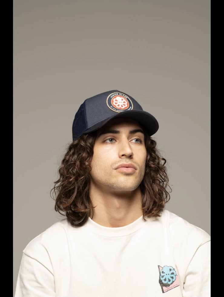 J I TRUCKER AUTHENTIC NAVY CLUB - Afbeelding 3