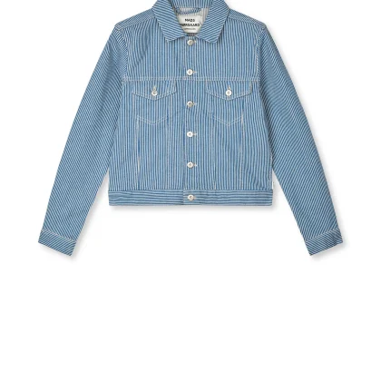 MADS NØRGAARD - Hickory Punk Demi Jacket - Bright Cobalt