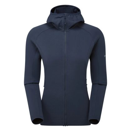 MONTANE WOMEN'S PROTIUM HOODIE FPRHOECLM17 ECLIPSE BLUE