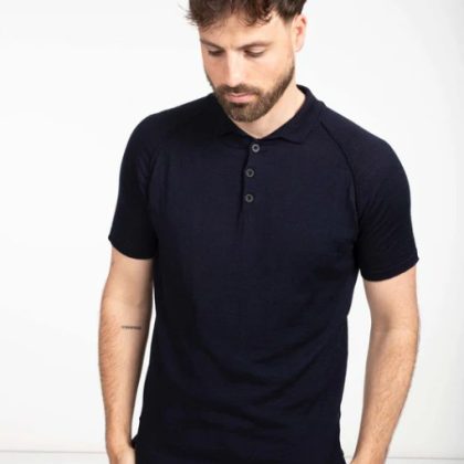 Roosenstein & Wolke - Naud | polo merino Navy