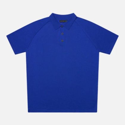 Roosenstein & Wolke - Naud | polo merino Waddenblauw
