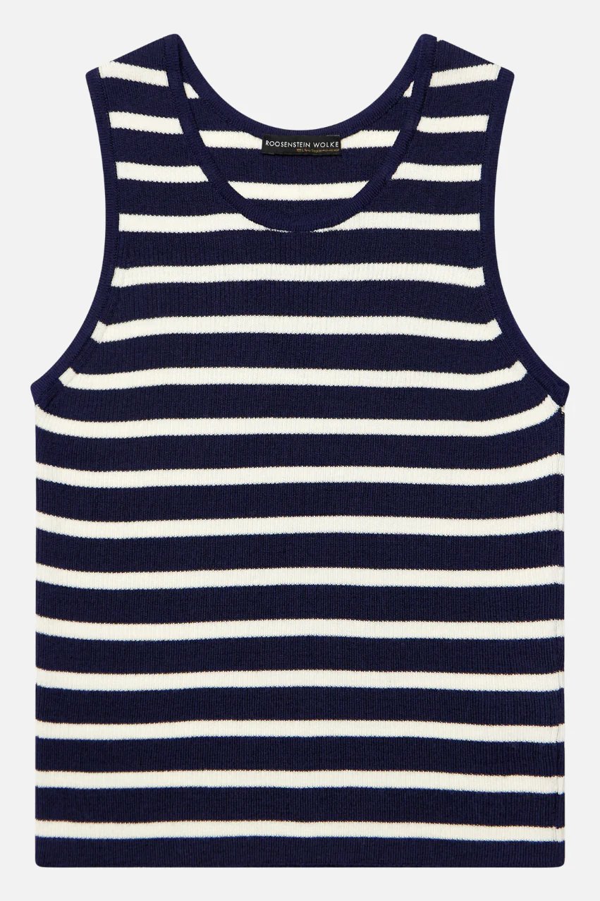 RW Sveva | merino rip top 1886-0801 NAVY OW