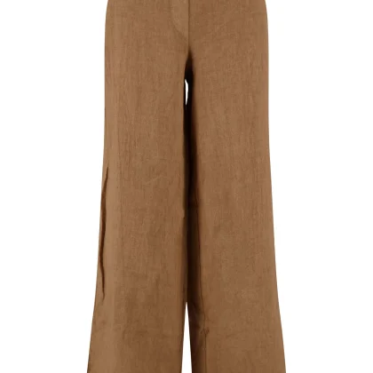 Zusss - 100% linnen broek - Darker Sand