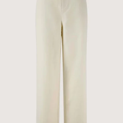 Zuss - Linnen broek met tape details - Soft Kit