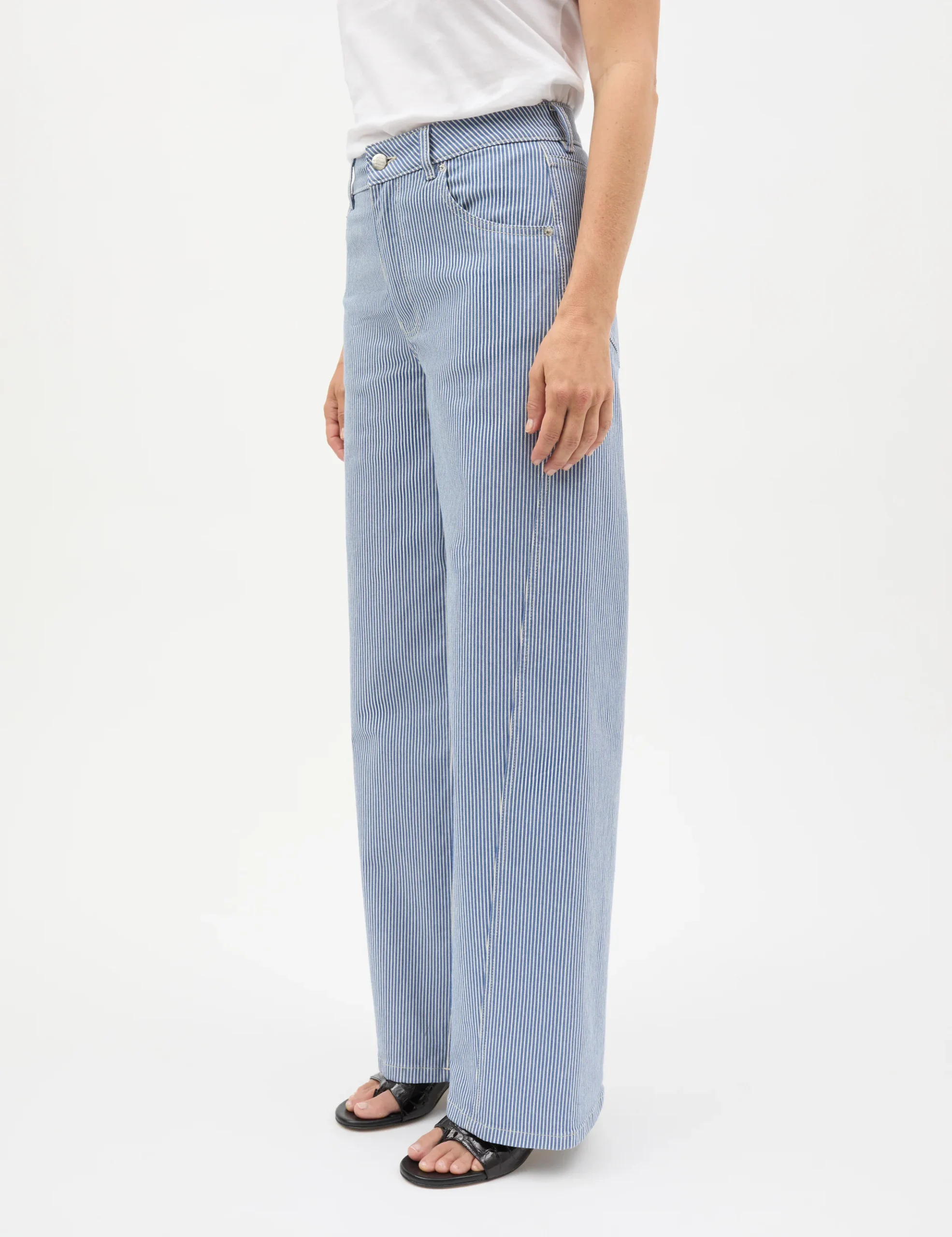 Mads Nørgaard - Hickory Punk Christel Jeans - Bright Cobalt