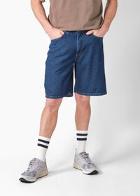 Klitmøller - BASTIAN SHORTS GOTS - Dark Blue Stonewash
