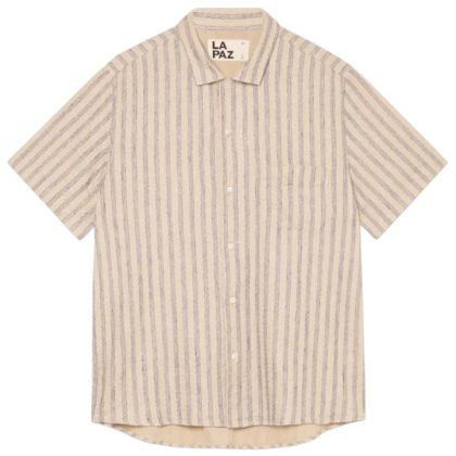 LA PAZ - SILEIRA PANAMA SHIRT - BLUE STRIPES