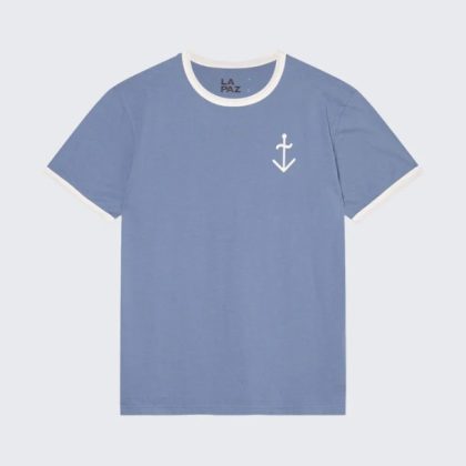 LA PAZ MENERES - INDIGO OFF WHITE LOGO